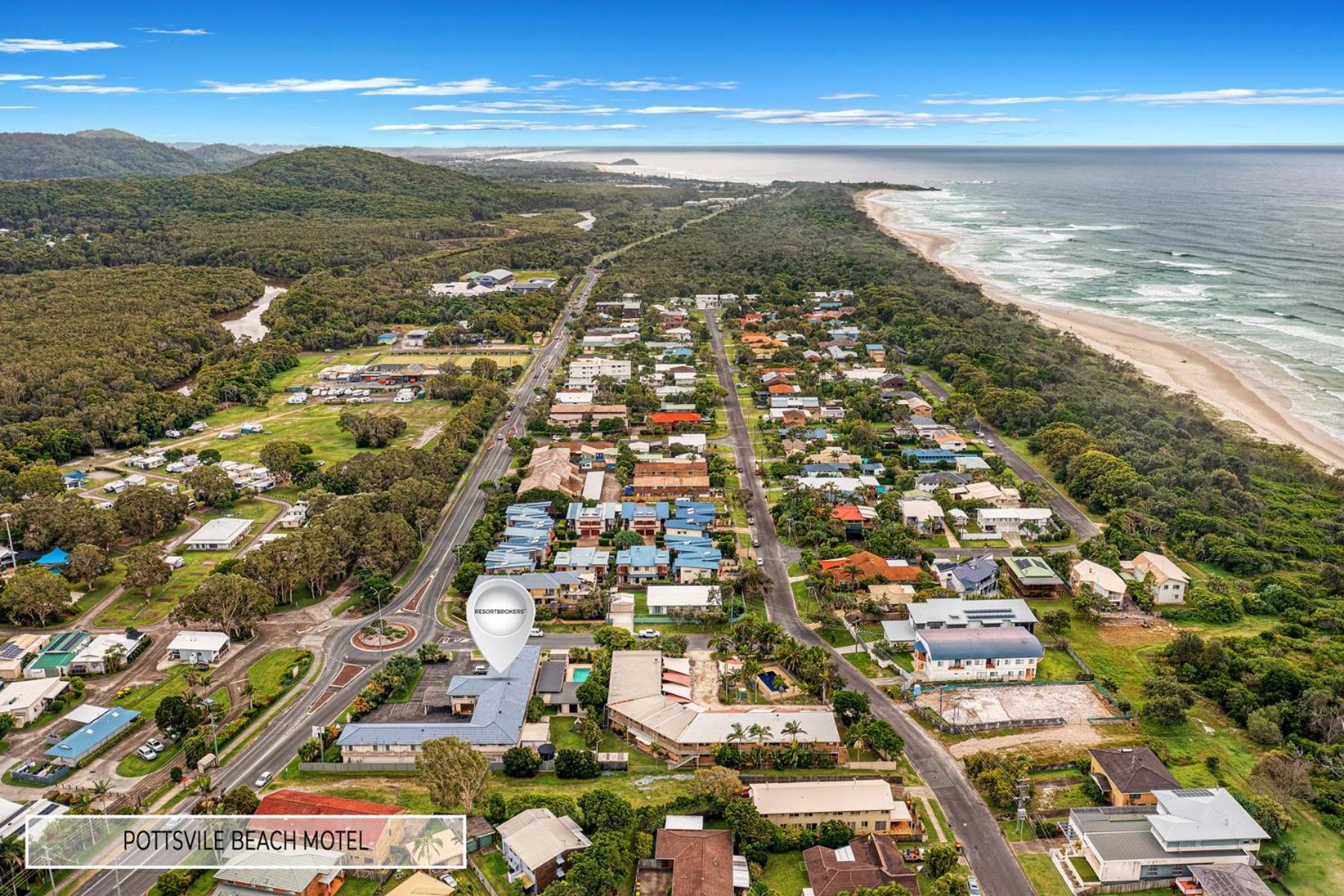 Pottsville Beach Motel Zewnętrze zdjęcie